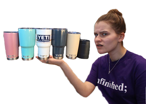 EDITORIAL:  YETI CUPS