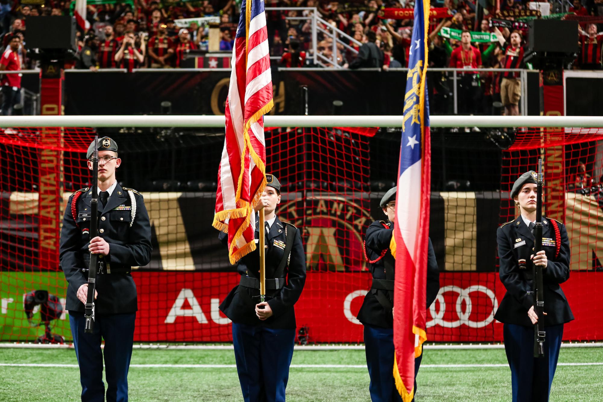 JROTC Marches into Victory