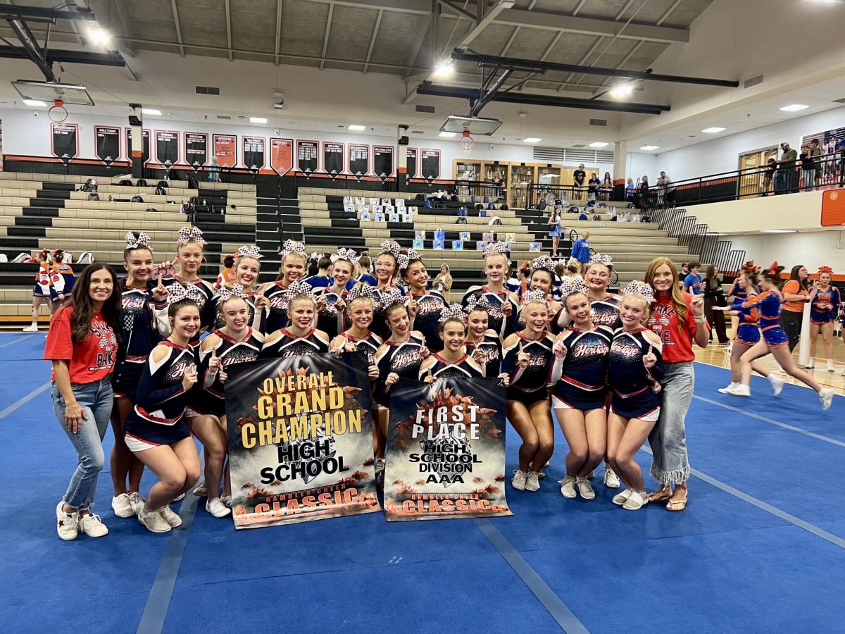 Competition Cheer is Getting the Ball Rolling as They Start the 25-26 Season