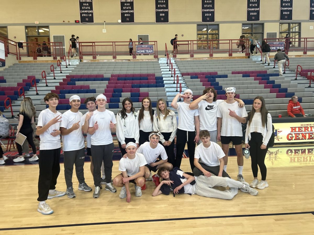 Freshman Team Spikes Competition to Win The Snowman Slam